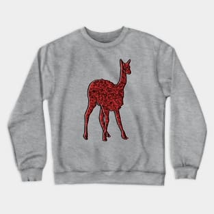 Ruby Llama Crewneck Sweatshirt